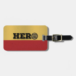 Anpassat namn, Firefighter Hero Bagagebricka