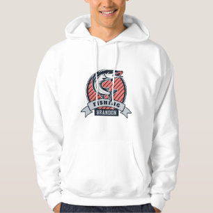 Anpassat namn Fisher-skjortor och jacka Hoodie