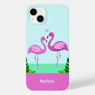 Anpassat namn Flamingo Kärlek
