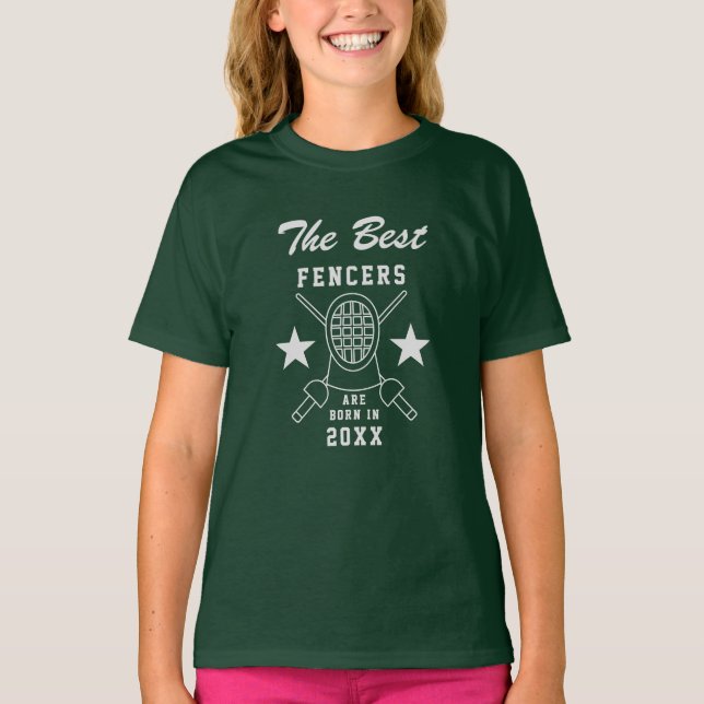 Anpassat namn - födelsedag med födelsedagstid t shirt (Framsida)