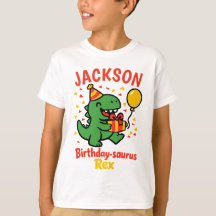 Anpassat Namn Födelsedags Dinosaurie Fest