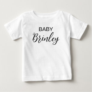 Anpassat namn för bebis, Flicka, Pojke, Graviditet T Shirt