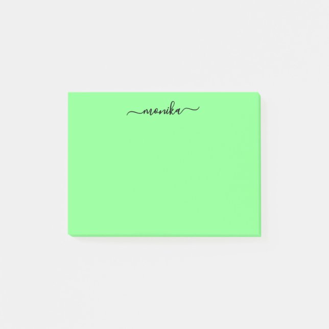 Anpassat namn för begränsning av Grönt Post-it Block (Framsida)