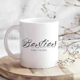 Anpassat namn för Besties bästa vän Kaffemugg