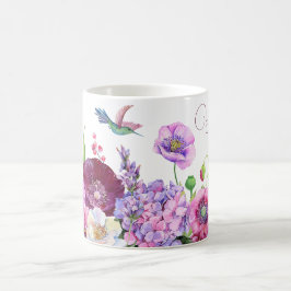 Anpassat namn för blomma kaffemugg