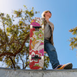 Anpassat namn för Blommigten Girly i färgade tropi Mini Skateboard Bräda 18,5 Cm<br><div class="desc">Färgfulla Tropical Flowers Girly Blommigt Custom Name Skateboard har personligen namn i modern typografi med fet och färgstark löv och blommor i rött, lila, grönt, orange och vitt. Anpassa genom att redigera texten i textrutan. Ge en anpassningsbar har gjort en gåva, skateboard-personlig till din favoritskateboarder för jul, födelsedag eller din...</div>
