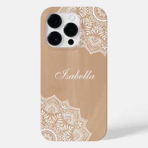 Anpassat namn för Boho Neutralt Mandala