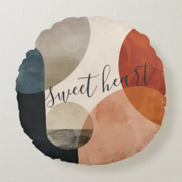 Anpassat namn för Boho Rund Kudde