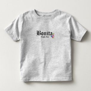 Anpassat namn för Bonita Söt Girls T Shirt