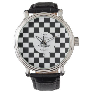 Anpassat namn för Chess Älskare - initialt Armbandsur