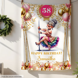 Anpassat namn för chic - praktiskt blanket för mor fleecefilt