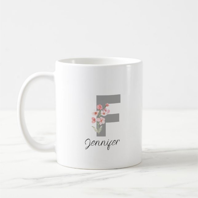 Anpassat namn för Chicen elegant Kaffemugg (Vänster)