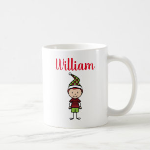 Anpassat namn för christmas-personlig kaffemugg