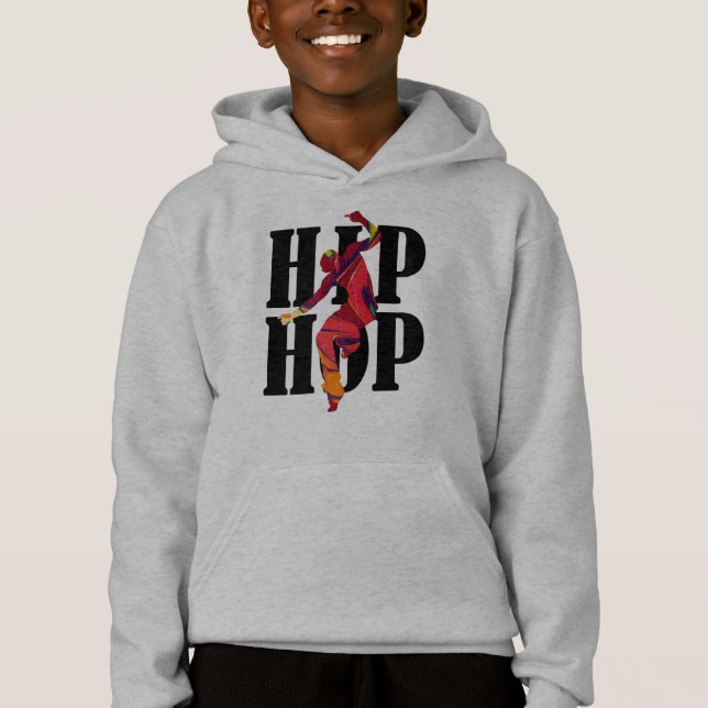 Anpassat namn för Coola Hip hop T Shirt (Framsida)