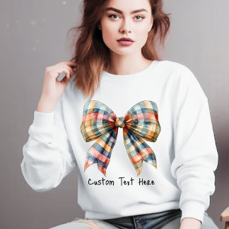 Anpassat namn för Coquette Aesthetic Play Bow T Shirt