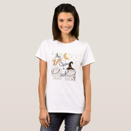 Anpassat namn för Cute Boo Crew Ghost Halloween T Shirt