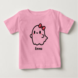Anpassat namn för Cute Ghost Halloween T Shirt