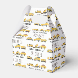 Anpassat namn för Cute Lastbil Construction Lastbi Presentaskar