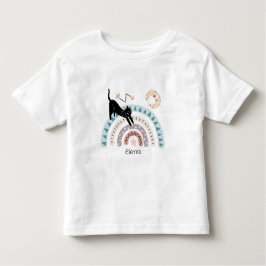 Anpassat namn för Cute Rainbow Unicorn T Shirt