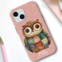Anpassat namn för Cute Whimsical Pastel Patchwork