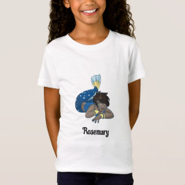 Anpassat namn för Dam sjöjungfru T Shirt