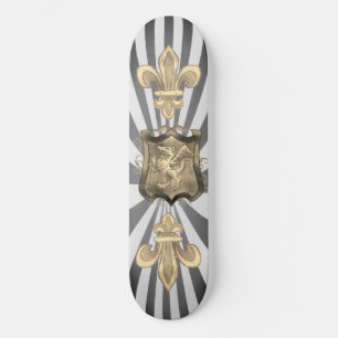 Anpassat namn för Dragon Quest Shield Mini Skateboard Bräda 18,5 Cm