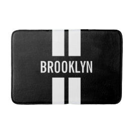 Anpassat namn för dubbla Rand Tävla Fläkt Tävling  Badrumsmatta