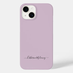 Anpassat namn för Dusty Plum - enkelt minimalistis