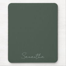 Anpassat namn för elegant Mörk grönt