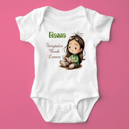 Anpassat namn för Fairytales Bok Älskare T Shirt