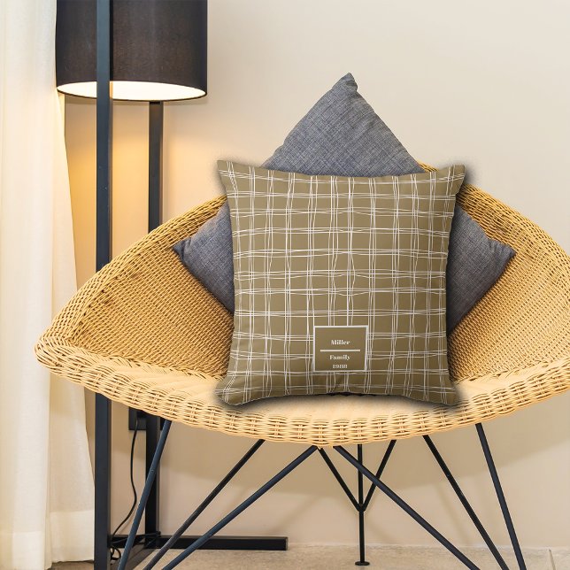 Anpassat namn för Fall Linjer-webbplatser Kudde (Skapare uppladdad)