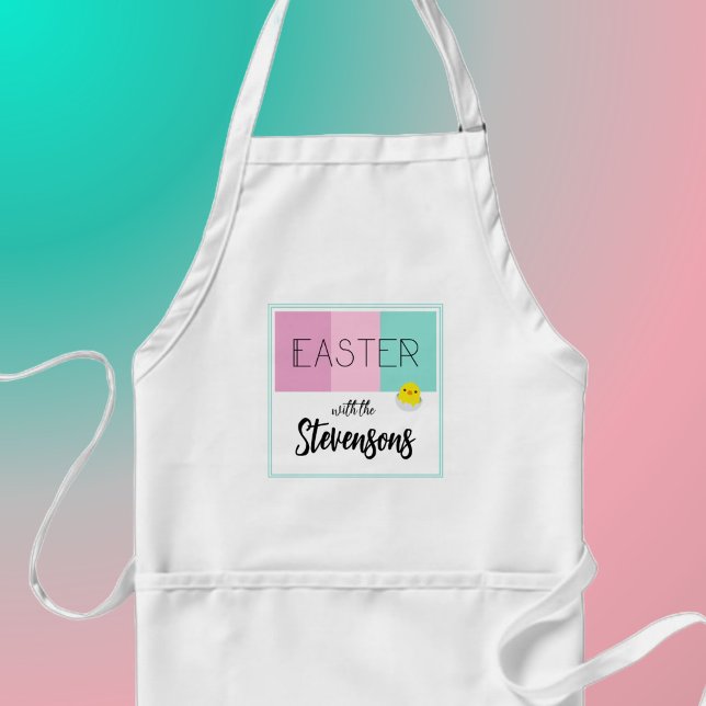 Anpassat namn för Family Påsk Apron Förkläde (Skapare uppladdad)