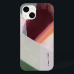 Anpassat namn för färggrafik i modern Abstrakt<br><div class="desc">Skydda din mobil med den här unika färgkonsten fodral. Du kan anpassa texten med din ursprungliga text och namn. Varje bild i butiken kommer från min handmålade originalteckning. Du hittar inte samma design någon annanstans. ©Eunmee Studio ©Eun Mi Kim</div>