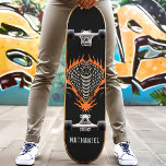 Anpassat namn för Flamning av Cobra-orm Mini Skateboard Bräda 18,5 Cm<br><div class="desc">Skateboard för Flamning Cobra Snake Custom Name (anpassat namn)</div>