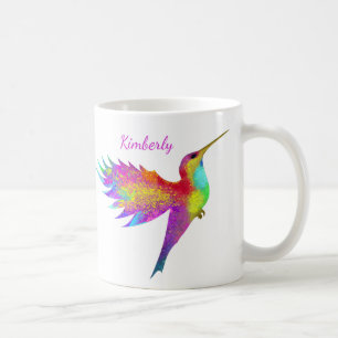 Anpassat namn för flygande Hummingbird Mugg