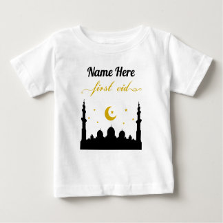 Anpassat namn för första Eid T Shirt