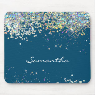 Anpassat namn för Glitter Musmatta