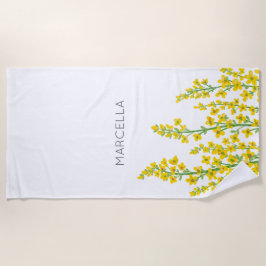 Anpassat namn för gult Citrine Flowers