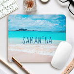 Anpassat namn för Hawaii Sandy Beach Blue Ocean Ph Musmatta<br><div class="desc">Påminn dig om den färska saltdoften från luft när du användor den här häpnadsväckande fotografiet med vibrerande färgad personlig musepad i namn. Exhale och utforska en tom hawaiisk strand. Gör en underbar gåva till någon speciell! Skriv bara i valfri namn och du kan enkelt anpassa den här muspekaren. Var snäll...</div>