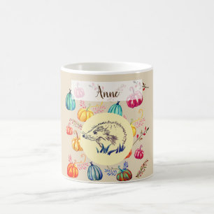 Anpassat namn för Hedgehog Kaffemugg