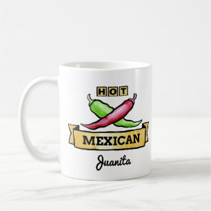 Anpassat namn för "Hett Mexican" mugg