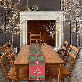 Anpassat namn för Julrött Grönt Play Tiles