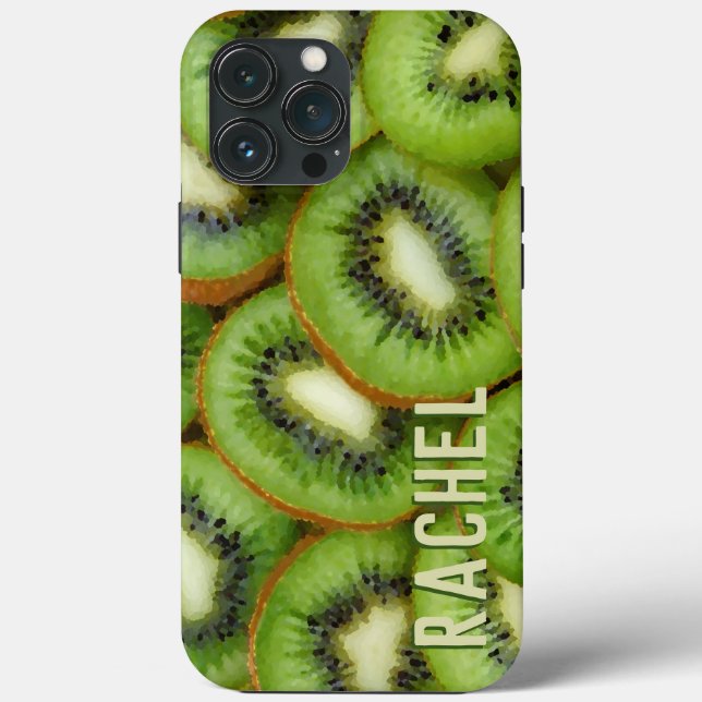 Anpassat namn för Kiwi Fruit Grönt (Baksida)