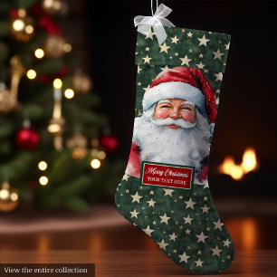 Anpassat namn för klassisk julklapp i Jultomten Stor Julstrumpa