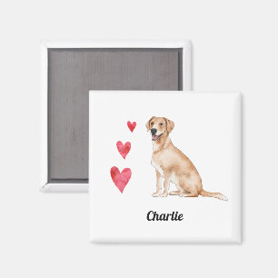 Anpassat namn för Labrador Retriever-Hund Magnet