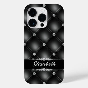 Anpassat namn för Luxury Black Bling Gnistra Diamo