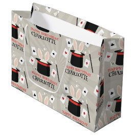 Anpassat namn för Magic Show Magician Kids Birthda