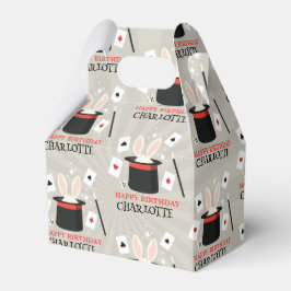 Anpassat namn för Magic Show Magician Kids Birthda Presentaskar