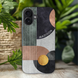 Anpassat namn för modern Abstrakt Geometric Marble