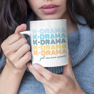 Anpassat namn för modern koreansk Drama Älskare Kaffemugg
